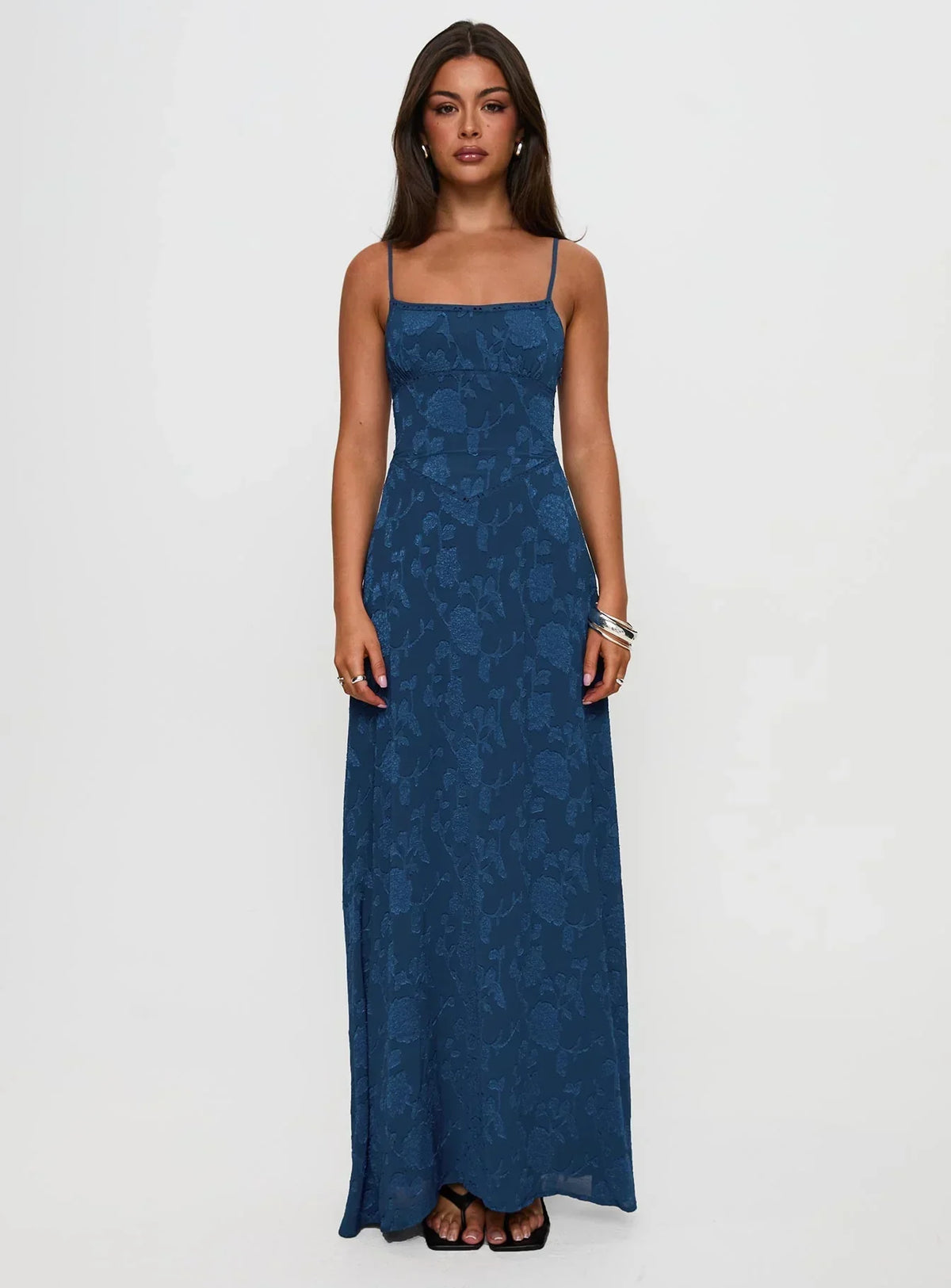 DressNovel South Of France Maxi Dress Navy
