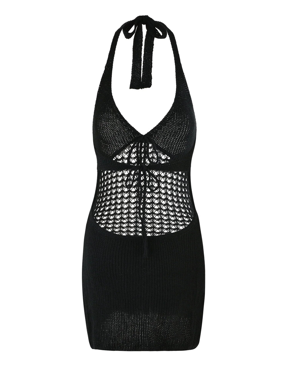 DELTA MINI DRESS - BLACK