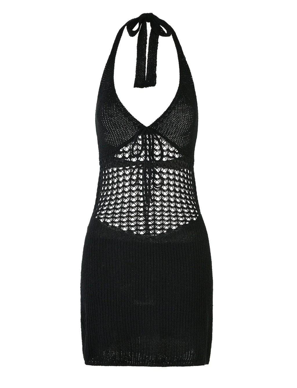 DELTA MINI DRESS - BLACK