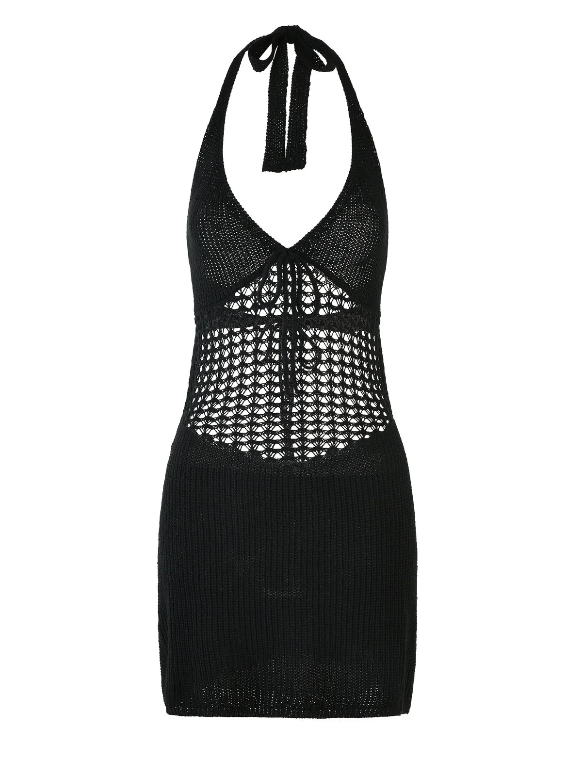 DELTA MINI DRESS - BLACK