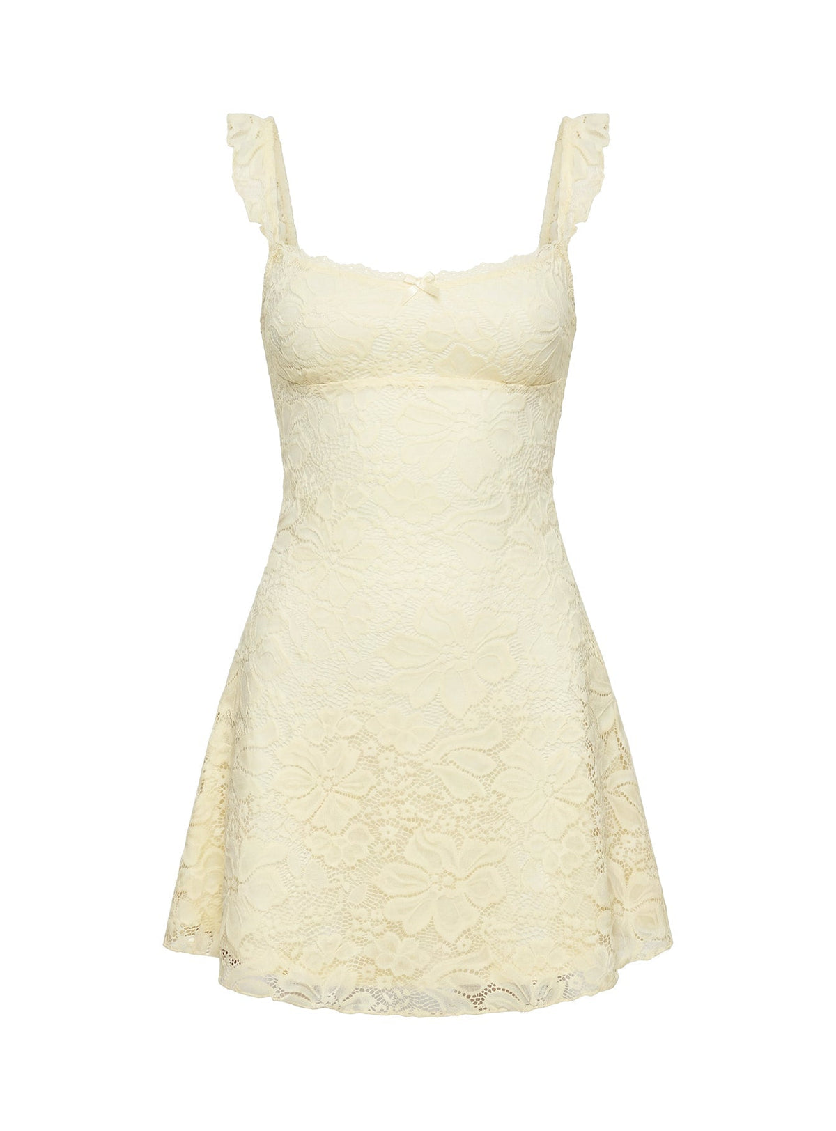 GownNovel Beacall Mini Dress Lemon