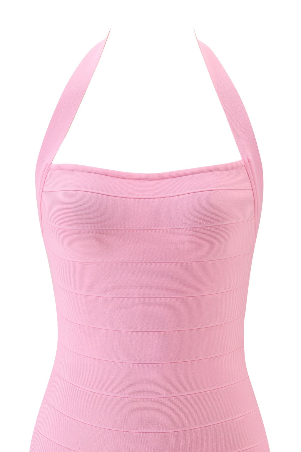GownNovel AIDEN BANDAGE MINI DRESS - PINK