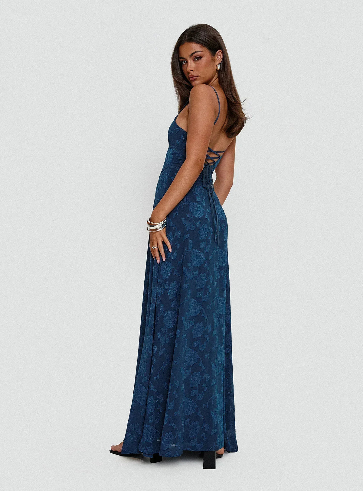DressNovel South Of France Maxi Dress Navy