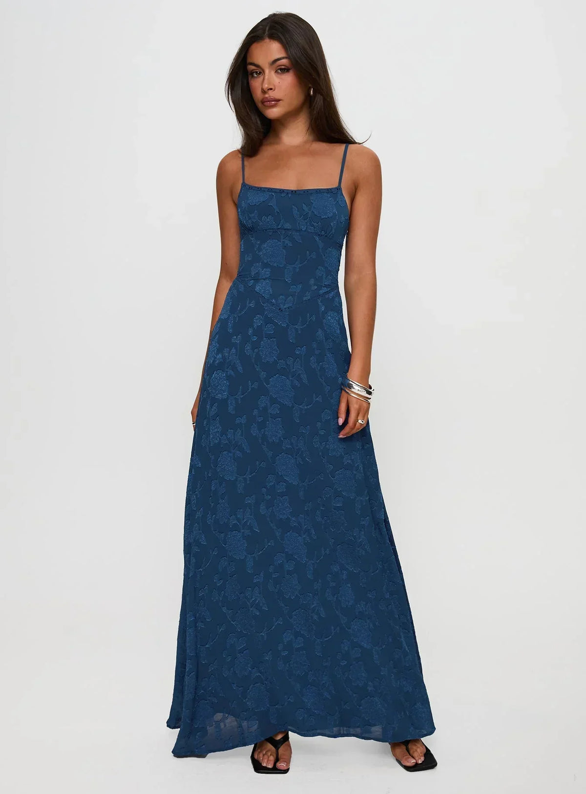 DressNovel South Of France Maxi Dress Navy