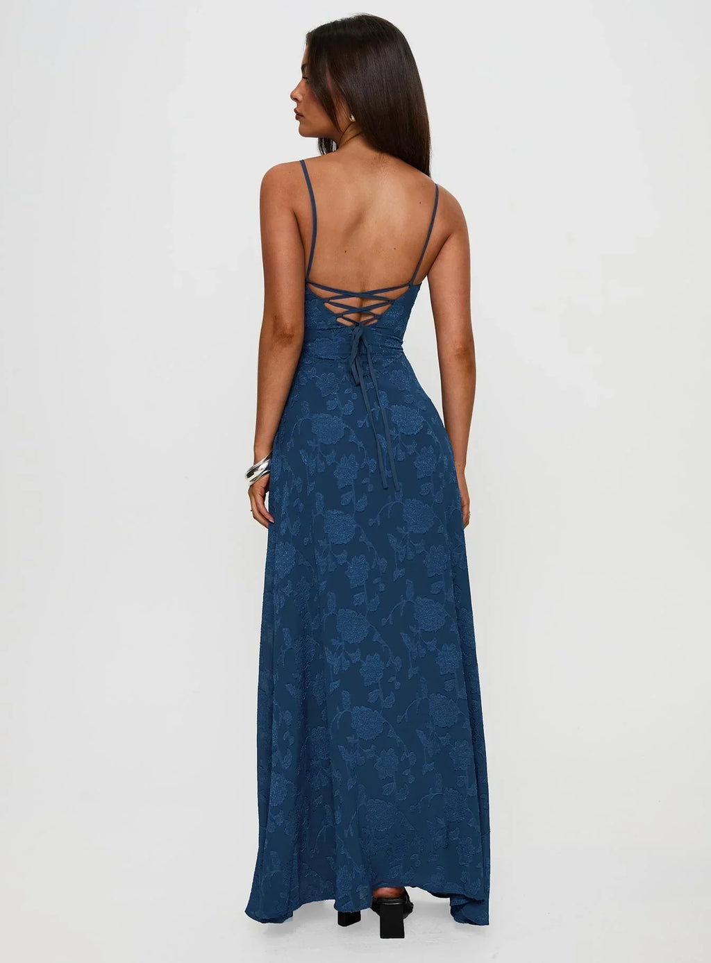DressNovel South Of France Maxi Dress Navy