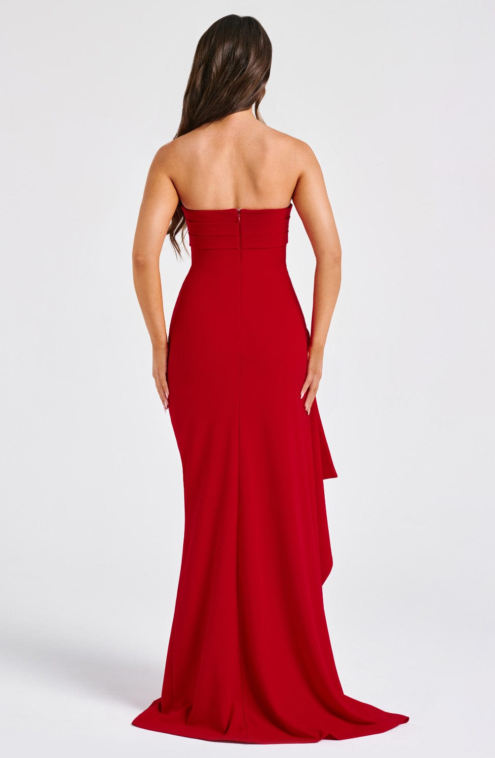 DressNovel Zafira Maxi Dress - Red