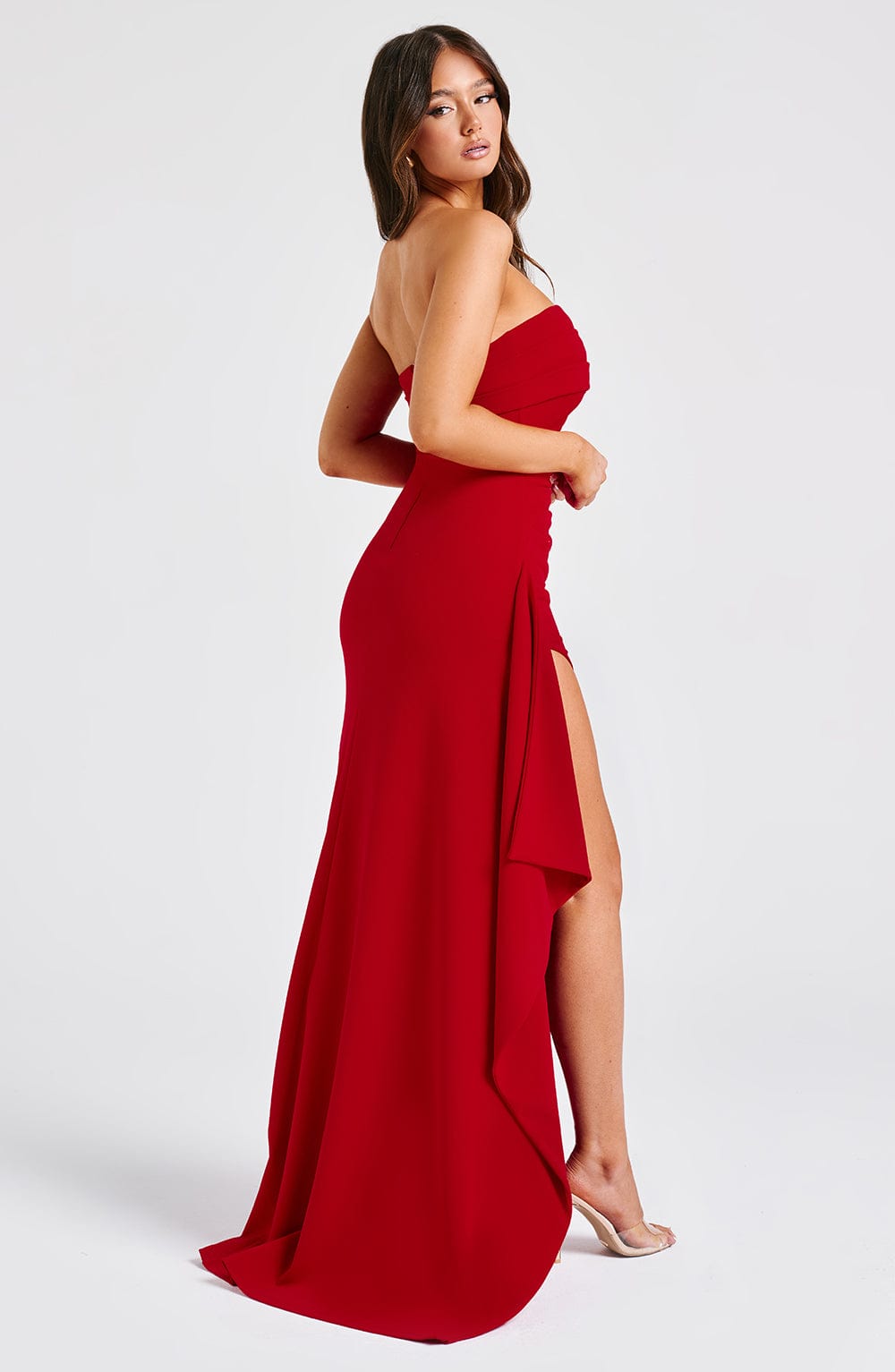 DressNovel Zafira Maxi Dress - Red